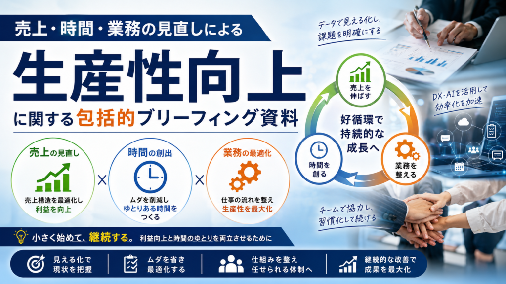 生産性向上支援