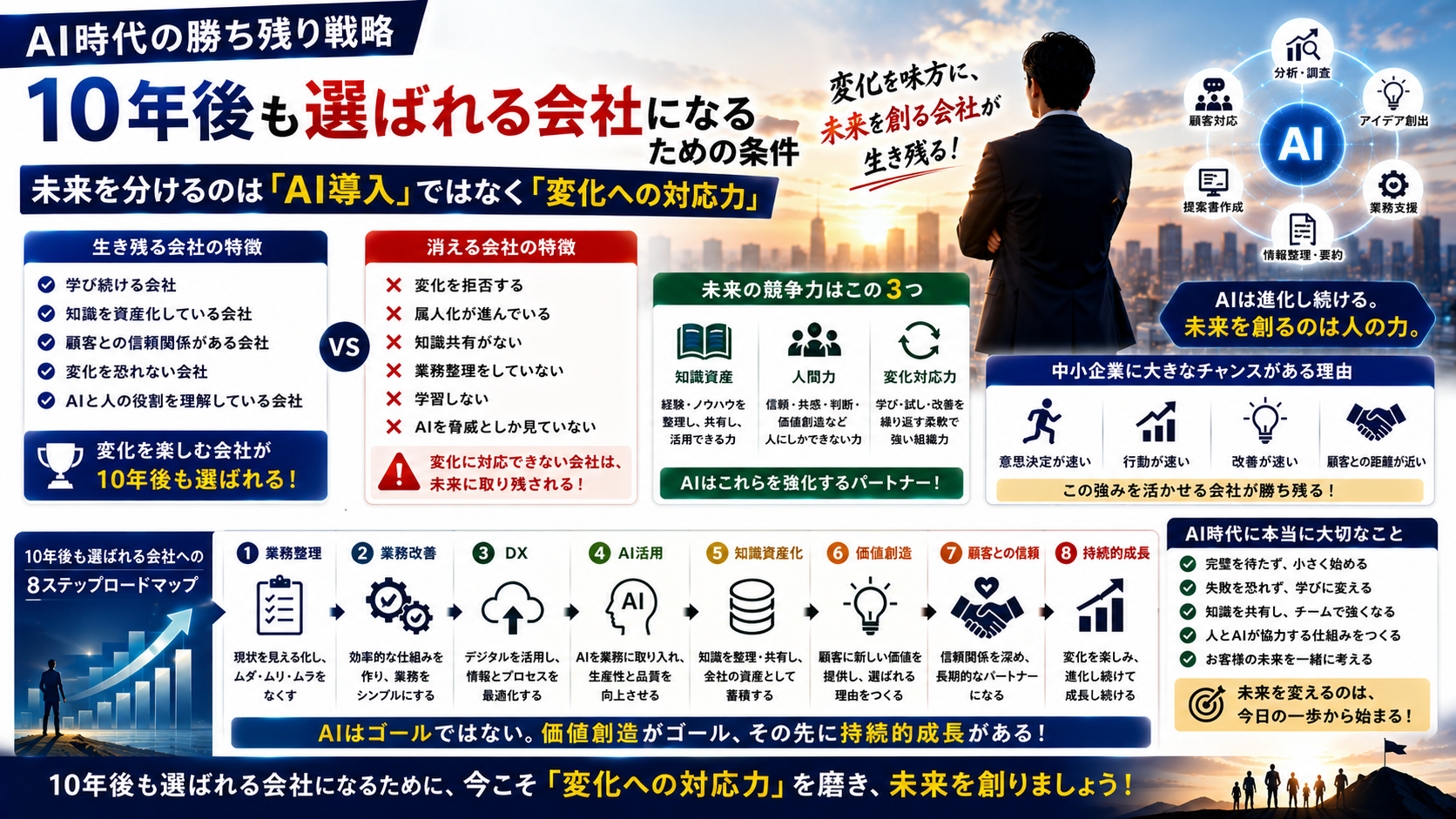 AI時代の勝ち残り戦略｜10年後も選ばれる会社になるための条件