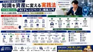 知識を資産に変える実践法｜中小企業のための「AIナレッジベース」構築入門