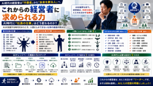 これからの経営者に求められる力｜AI時代に「社長の仕事」はどう変わるのか？